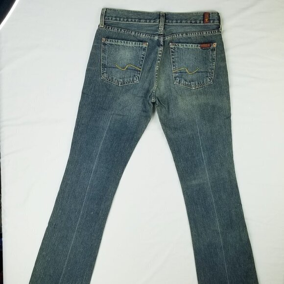 7 For All Mankind Denim - 7 For All Mankind Sz 28 Boot Cut Women's Boyfriend